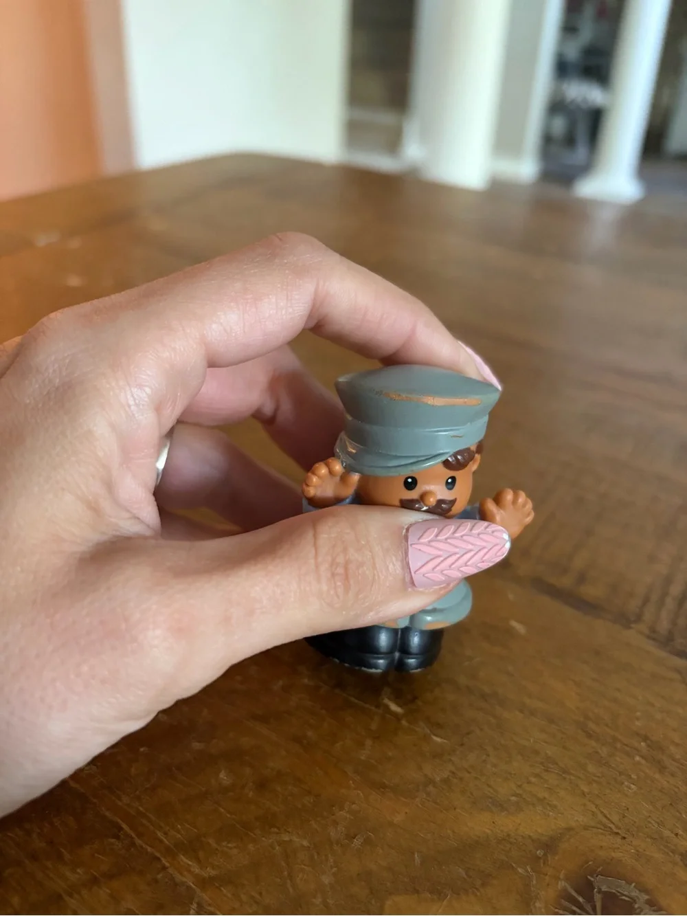 Fisher Price Little People police officer traffic cop as is